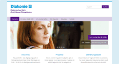Desktop Screenshot of diakonie-kreisgg.de